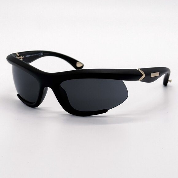 NEW BURBERRY SUNGLASSES BLACK UNISEX BE4462 3452/87 BE4462 345287 FABRIC CHAIN main image 9